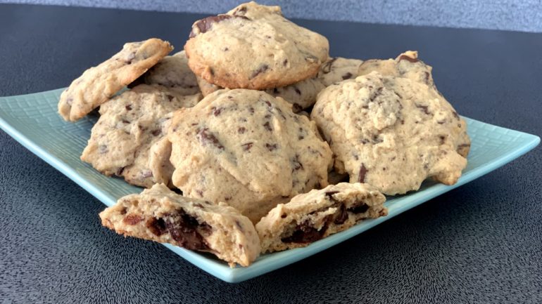 Galletas con trozos de chocolate