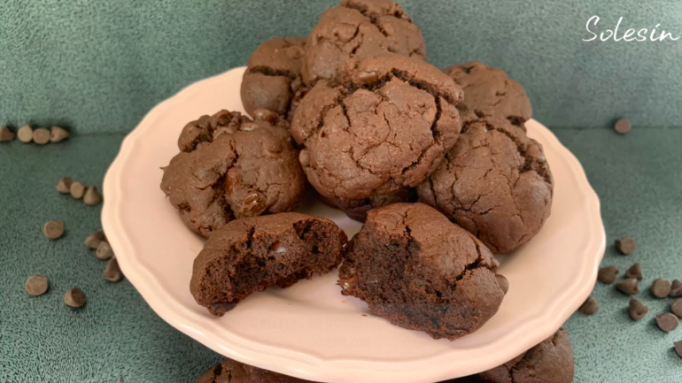 Galletas de Doble Chocolate